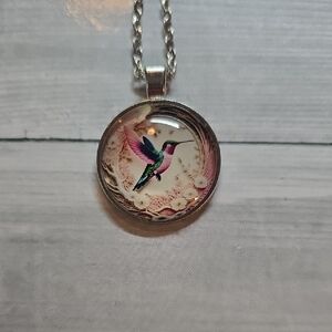 Hummingbird Pendant Necklace